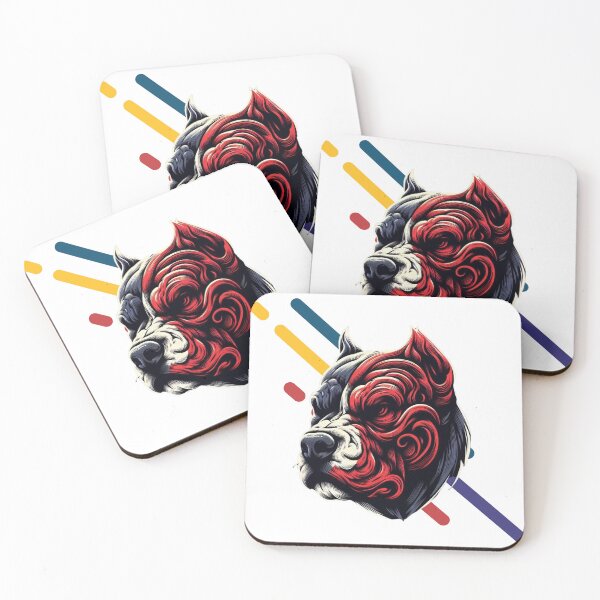 Item preview, Bold Pitbull Dog Graphic – Fierce and Loyal Art Design designed and sold by gkhanco.