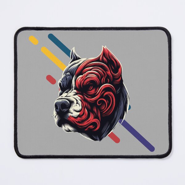 Item preview, Bold Pitbull Dog Graphic – Fierce and Loyal Art Design designed and sold by gkhanco.