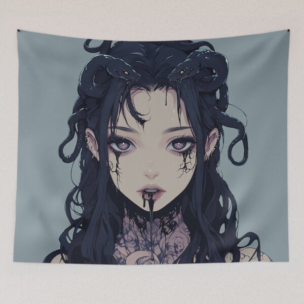 Item preview, Medusa designed and sold by CursedbyLilith.