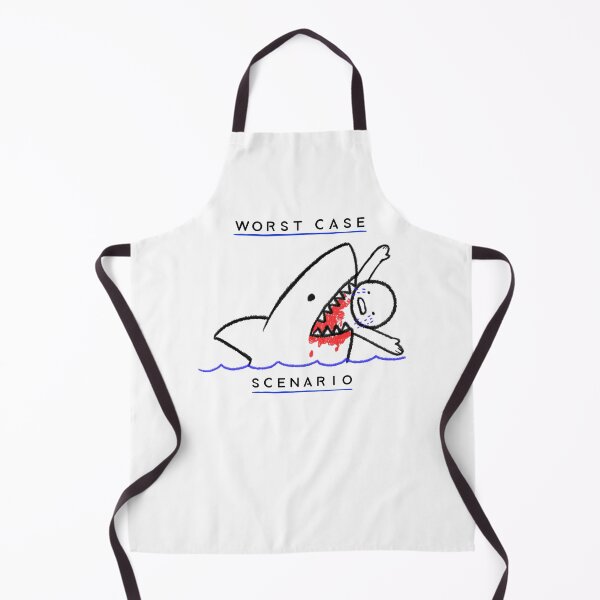 Item preview, Worst Case Scenario - Shark Attack Image designed and sold by GuesthozGraphix.