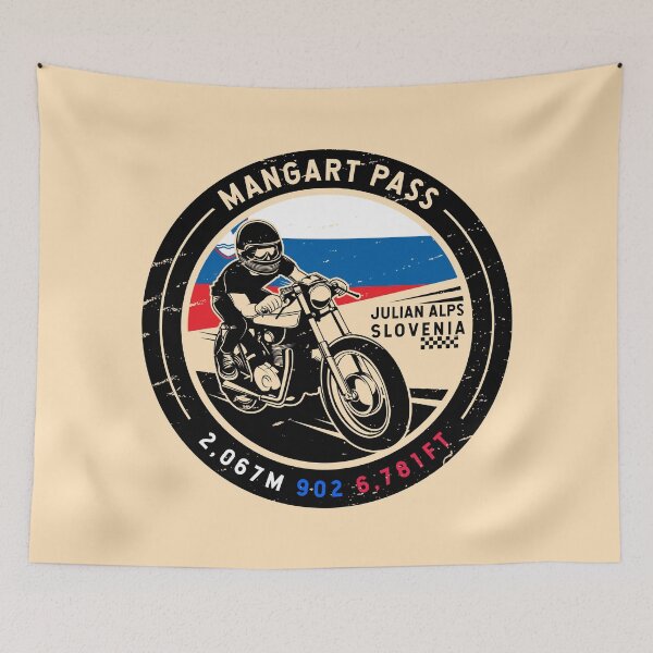 Item preview, Mangart Pass | Slovenia | Motorcycle designed and sold by KrisSidDesigns.
