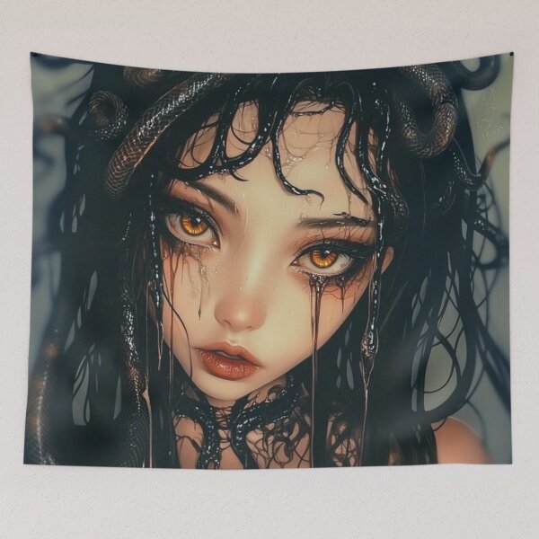 Item preview, Medusa designed and sold by CursedbyLilith.