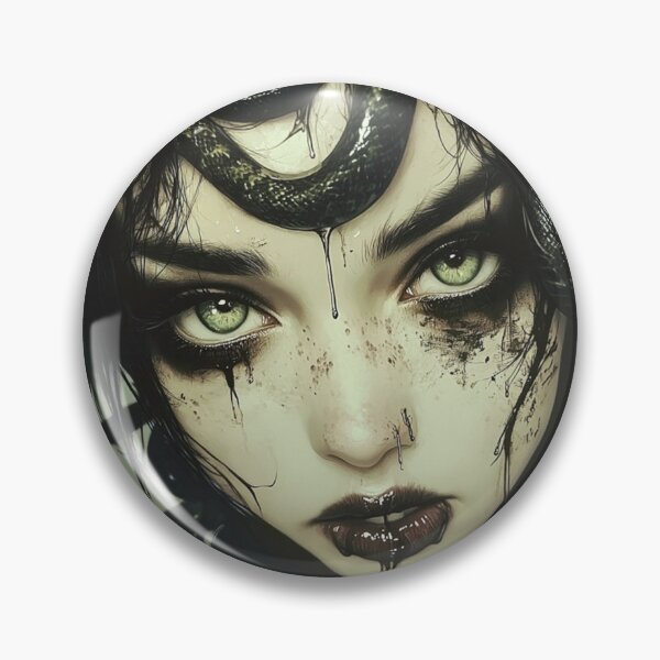 Item preview, Medusa designed and sold by CursedbyLilith.