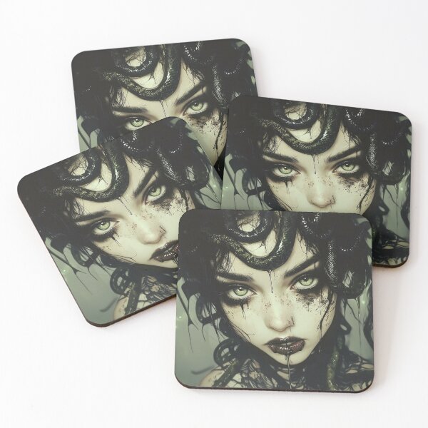 Item preview, Medusa designed and sold by CursedbyLilith.