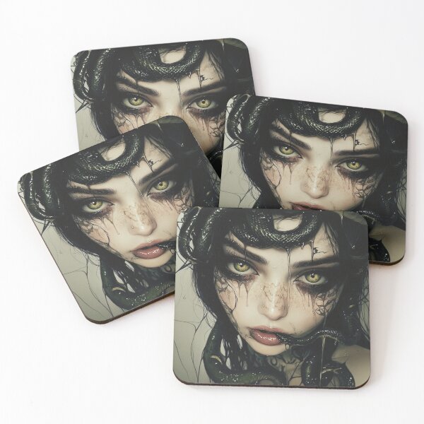 Item preview, Medusa designed and sold by CursedbyLilith.