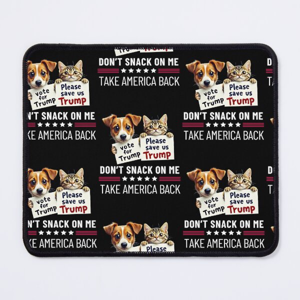 Item preview, Don't snack on me, Pease save us Trump. designed and sold by Roy & Tiffany.