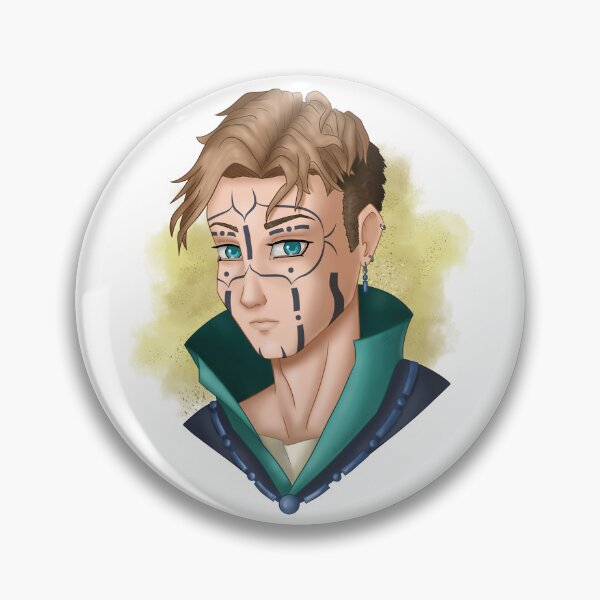 Artikelvorschau, Moderner Zauberer mit tätowiertem Gesicht entworfen und verkauft von AssortedDrawings.