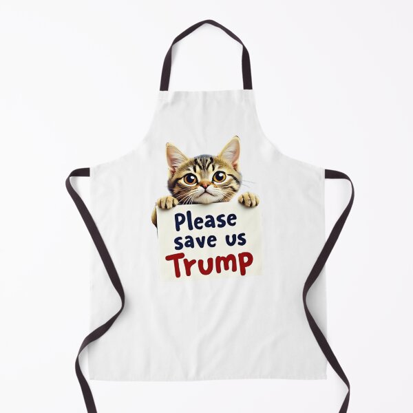 Item preview, Pease save us Trump Cat designed and sold by Roy & Tiffany.