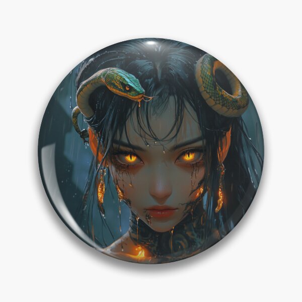 Item preview, Medusa designed and sold by CursedbyLilith.
