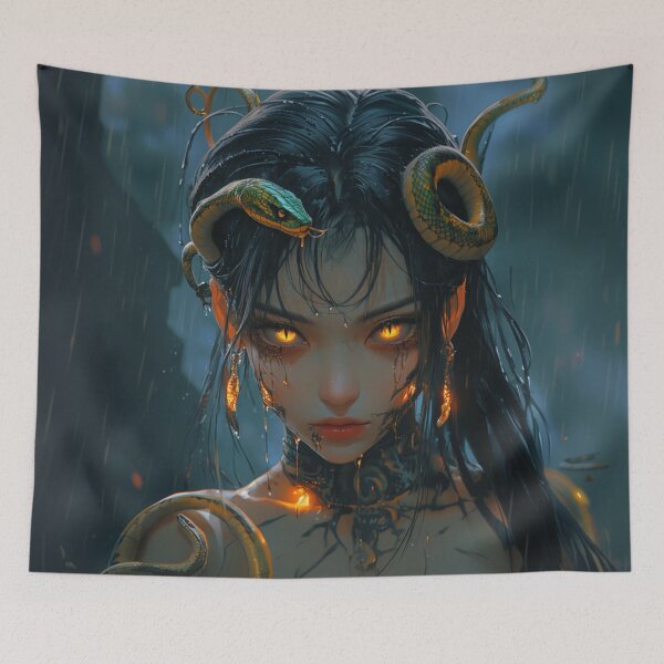 Item preview, Medusa designed and sold by CursedbyLilith.