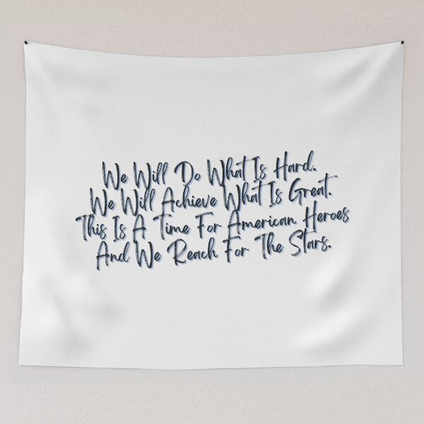 Item preview, West Wing Quote Reach for the stars designed and sold by baranskini.