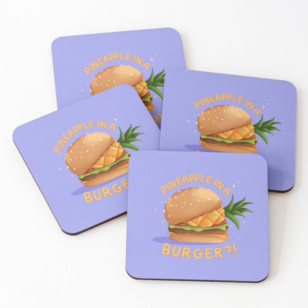 Item preview, Pineapple in a burger meme designed and sold by Thevampywolf.