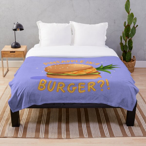 Item preview, Pineapple in a burger meme designed and sold by Thevampywolf.