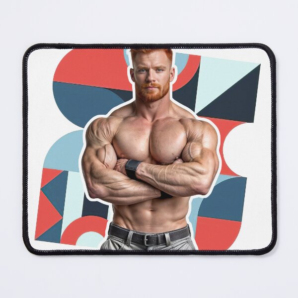 Item preview, New Series: Bodybuilder Sticker #47 designed and sold by ForeverPrintsOK.