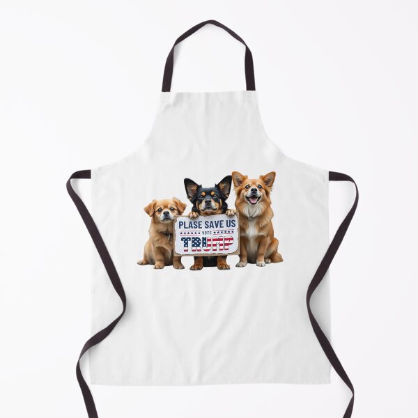 Item preview, Dog Vote Trump, Please Save Us. designed and sold by Roy & Tiffany.