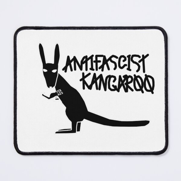 Item preview, Antifascist Kangaroo designed and sold by Natty Warkentin.