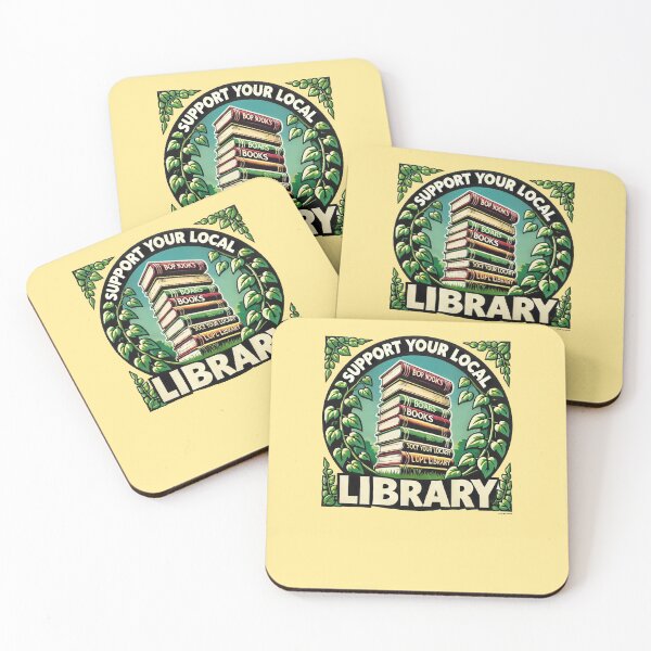 Item preview, Support your Local Library designed and sold by FrictionMaxxing.