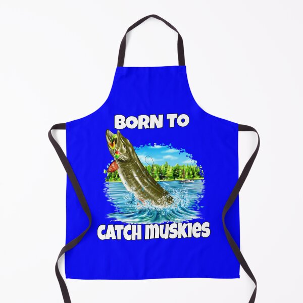 Item preview, Muskie Fish Fisherman Fishing Fanatic Born To Catch Muskies designed and sold by fantasticdesign.