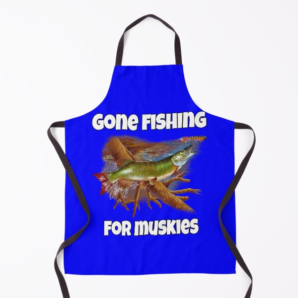Item preview, Muskie Fish Fisherman Fishing Fanatic Gone Fishing for Muskies designed and sold by fantasticdesign.