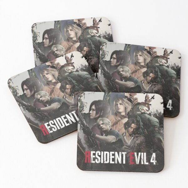 Item preview, Resdient Evil 4 remake banner Leon Ada Ashley Luis Krauser Salazar Saddler Epic Horror and Survival Game designed and sold by Neesu.