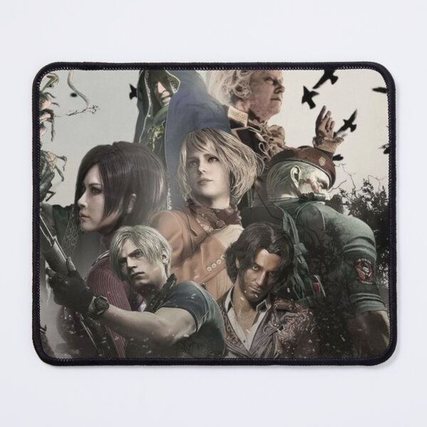Item preview, Resdient Evil 4 remake banner Leon Ada Ashley Luis Krauser Salazar Saddler Epic Horror and Survival Game designed and sold by Neesu.