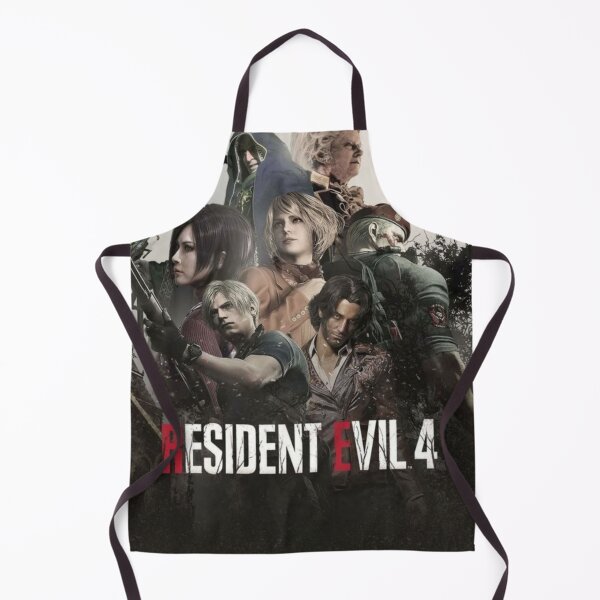 Item preview, Resdient Evil 4 remake banner Leon Ada Ashley Luis Krauser Salazar Saddler Epic Horror and Survival Game designed and sold by Neesu.