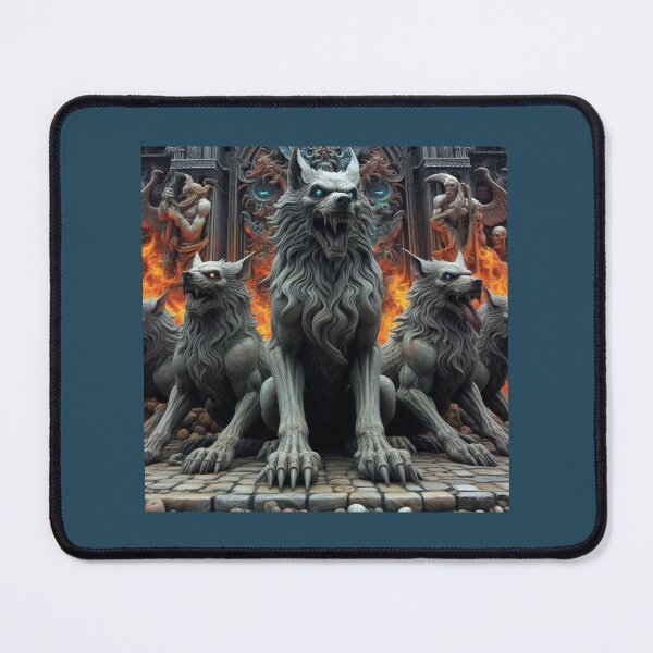 Item preview, Hounds of Hell Guarding the Gates designed and sold by Halifaxartguy.