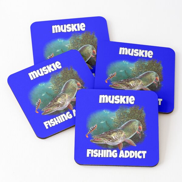 Item preview, Muskie Fish Fisherman Fishing Fanatic Muskie Fishing Addict designed and sold by fantasticdesign.
