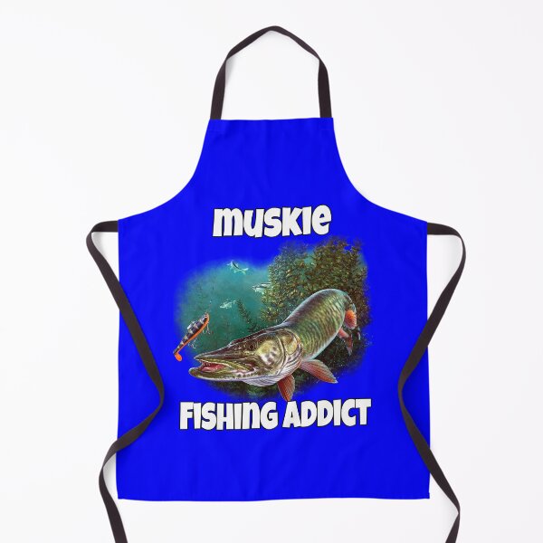 Item preview, Muskie Fish Fisherman Fishing Fanatic Muskie Fishing Addict designed and sold by fantasticdesign.