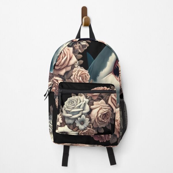 Item preview, Floral Jaws: The Elegant Predator. designed and sold by Linework Studio.