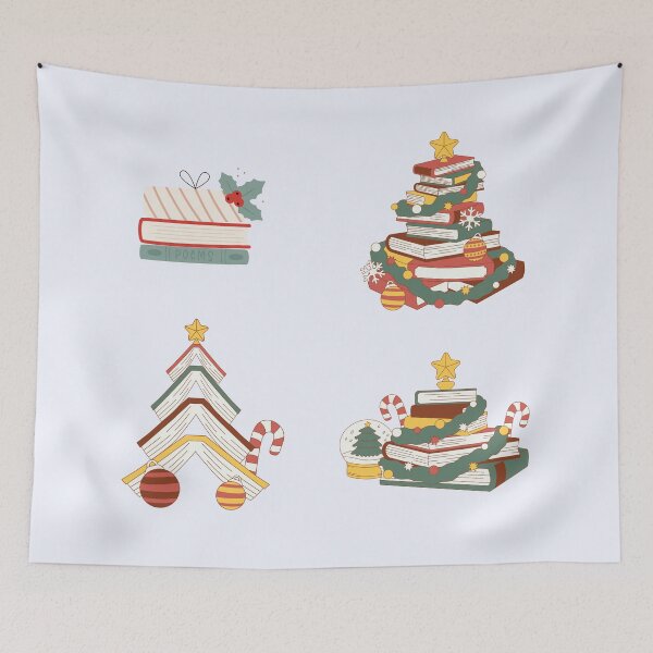 Item preview, Bookish Christmas Set designed and sold by Neadoodles.