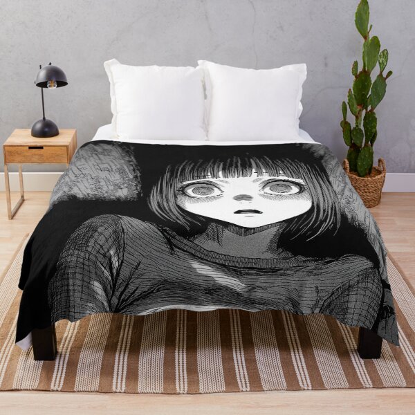 Item preview, Fading into the Light  - black and white anime manga girl designed and sold by ForsakenFrames.