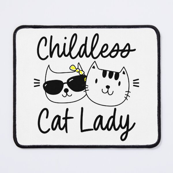 Item preview, Childless lady cats designed and sold by Argon Shop.