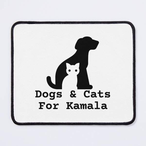 Item preview, Dogs and Cats for Kamala designed and sold by AmazedGrace.