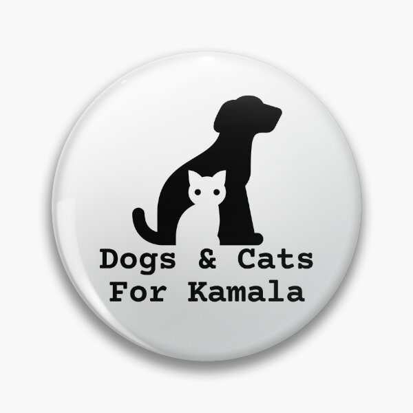 Item preview, Dogs and Cats for Kamala designed and sold by AmazedGrace.
