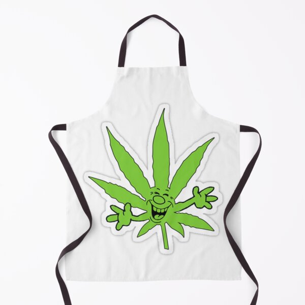 Item preview, Happy laughing cartoon green leaf. designed and sold by claireseyeview.