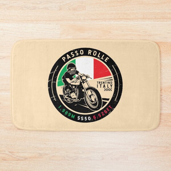 Artikelvorschau, Passo Rolle | Italien | Motorrad entworfen und verkauft von KrisSidDesigns.