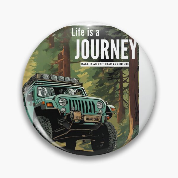 Item preview, Life is a Journey.  Make it an Off-Road Adventure designed and sold by FitEnvy.
