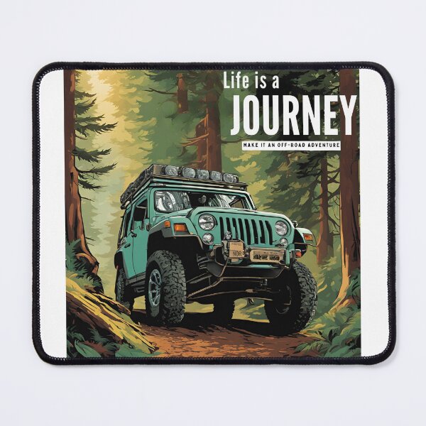 Item preview, Life is a Journey.  Make it an Off-Road Adventure designed and sold by FitEnvy.