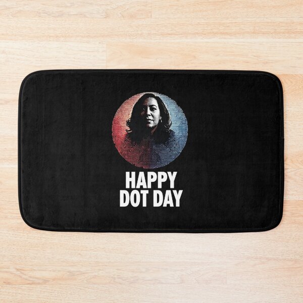 Item preview, Happy Dot Day Kamala Harris designed and sold by HeadTurningArt.
