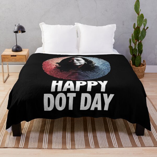 Item preview, Happy Dot Day Kamala Harris designed and sold by HeadTurningArt.