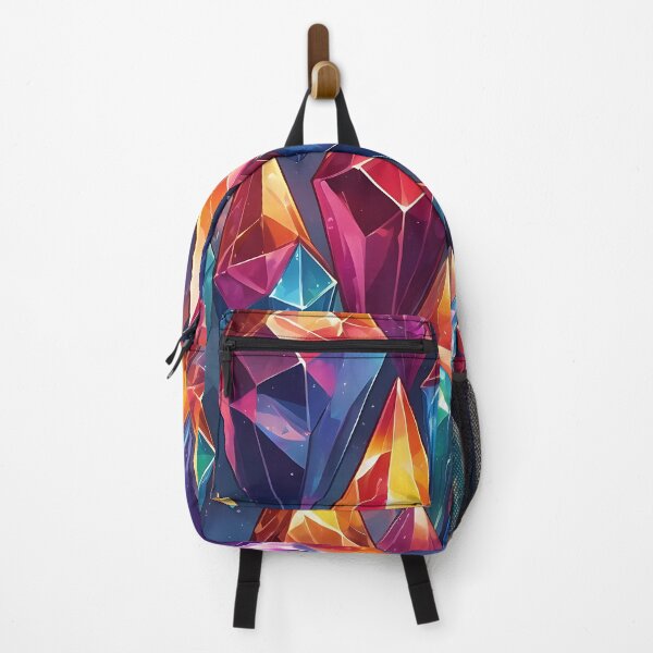 Item preview, Crystal Shard lwith vibrant rainbow facets for a dazzling low poly designed and sold by Tchoice.