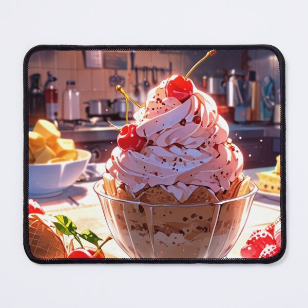 Item preview, Anime illustration of cherry dessert  designed and sold by Millionsxi.