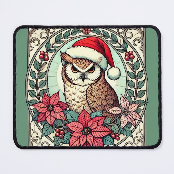 Item preview, Christmas Owl designed and sold by FrictionMaxxing.