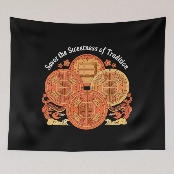Item preview, Festive Mooncakes with Traditional Design designed and sold by artwaves.