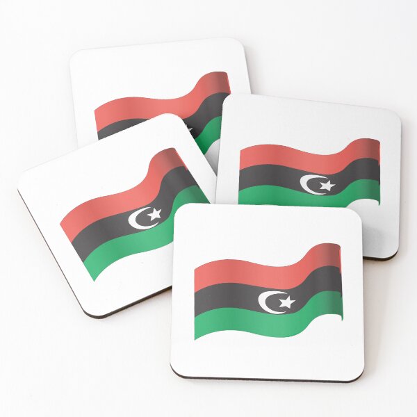 Item preview, Libya Flag designed and sold by HarveyHandcraftsandDesigns.