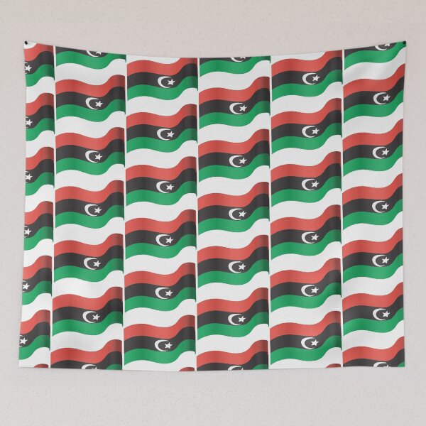 Item preview, Libya Flag designed and sold by HarveyHandcraftsandDesigns.