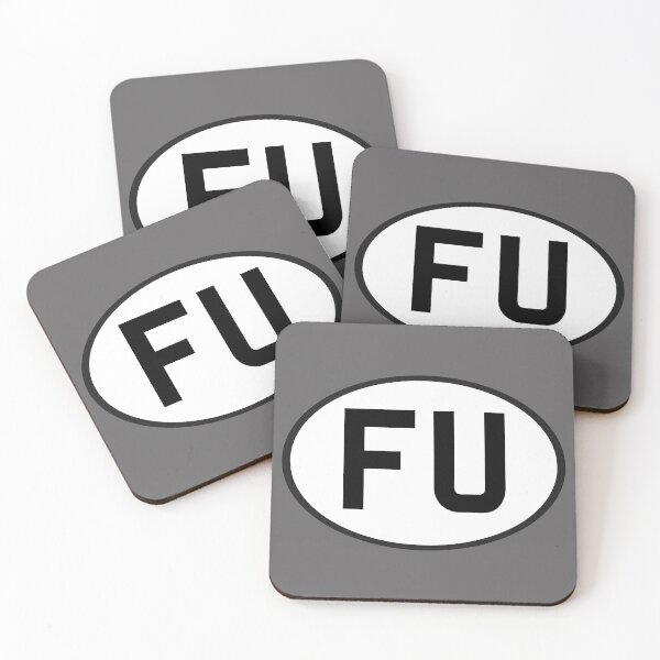 Item preview, fu uk car sticker british car sticker eu funny sticker designed and sold by Alyn8.