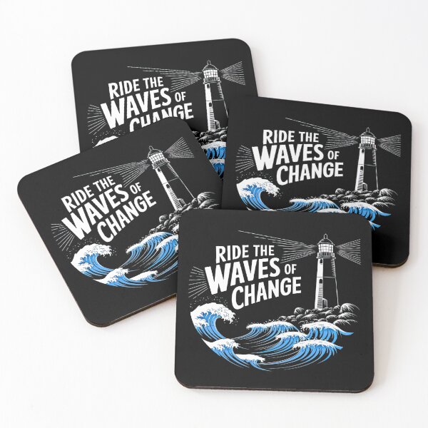 Item preview, Lighthouse con gráfico de ondas bloqueadas designed and sold by artwaves.