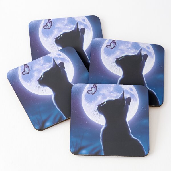 Item preview, Cat In The Moonlight designed and sold by Patricks-Art.
